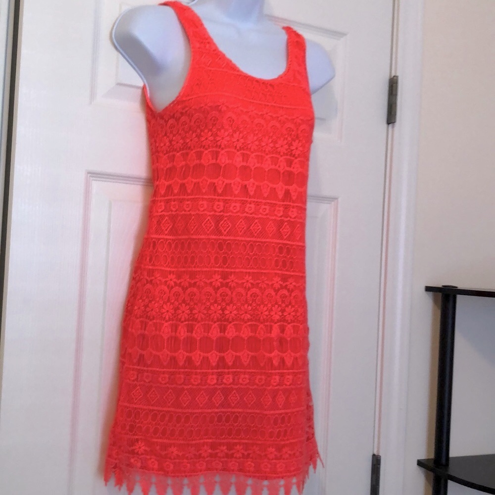 🆕️ H&M Bright Coral Dress (NWOT)